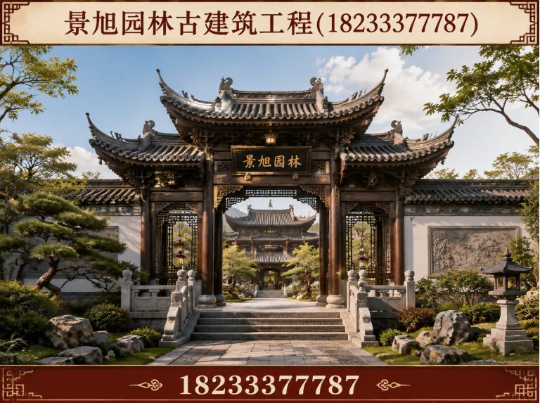 河北仿古牌楼展示图
